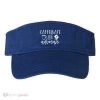 Caffeinate And Advocate Autism Special Ed Teacher Meme Cool Gift Visor thumb 0