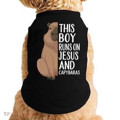 Capybara Art Animal For Capybara Lovers Doggie Tank