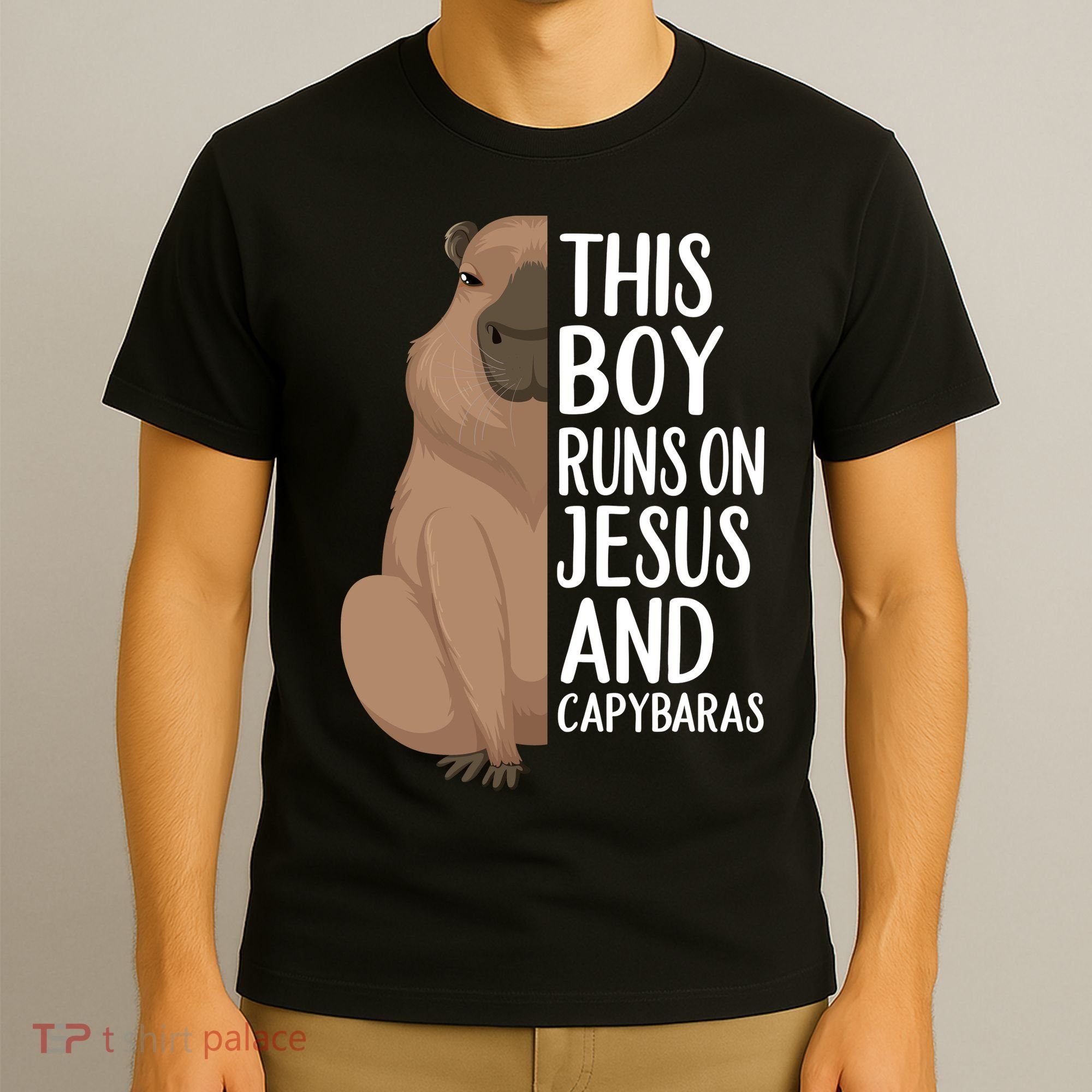 Capybara Art Animal For Capybara Lovers T-Shirt
