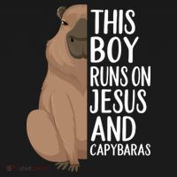 Capybara Art Animal For Capybara Lovers Backpack thumb 2