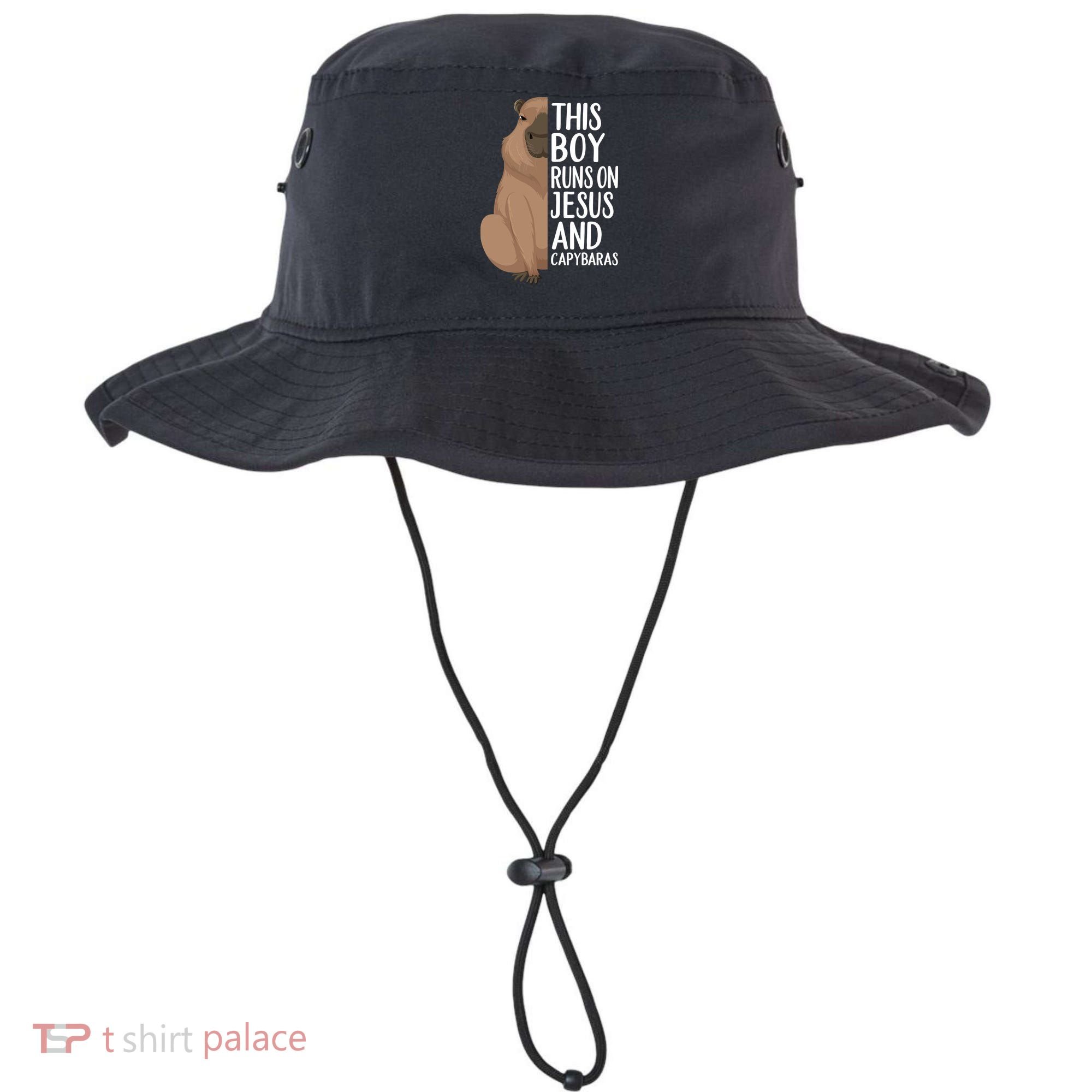 Capybara Art Animal For Capybara Lovers Bucket Hat