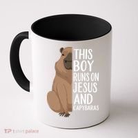 Capybara Art Animal For Capybara Lovers Coffee Mug thumb 0