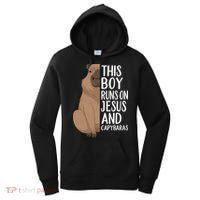 Capybara Art Animal For Capybara Lovers Women's Hoodie thumb 0