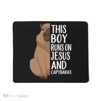 Capybara Art Animal For Capybara Lovers Mousepad thumb 0