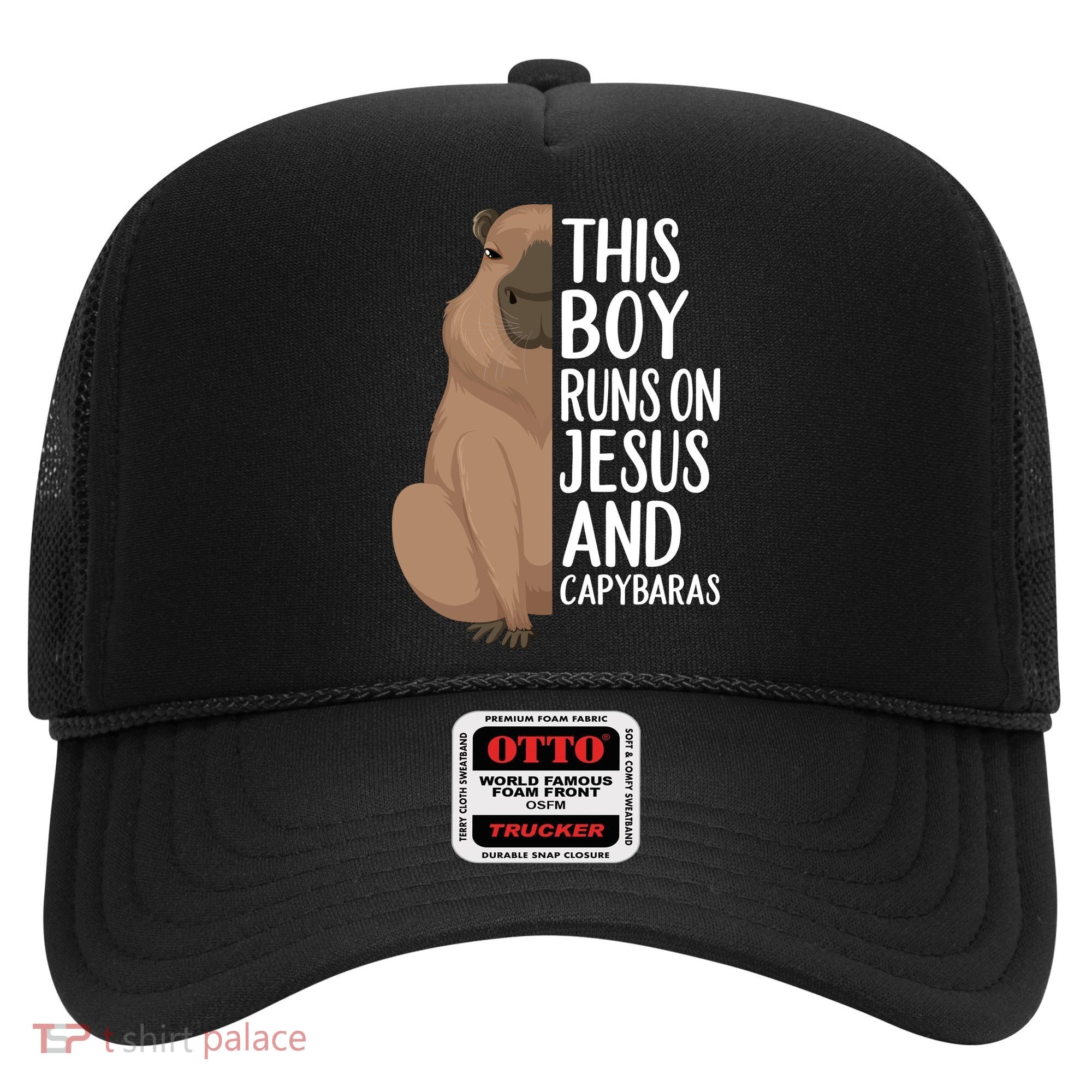 Capybara Art Animal For Capybara Lovers Hat