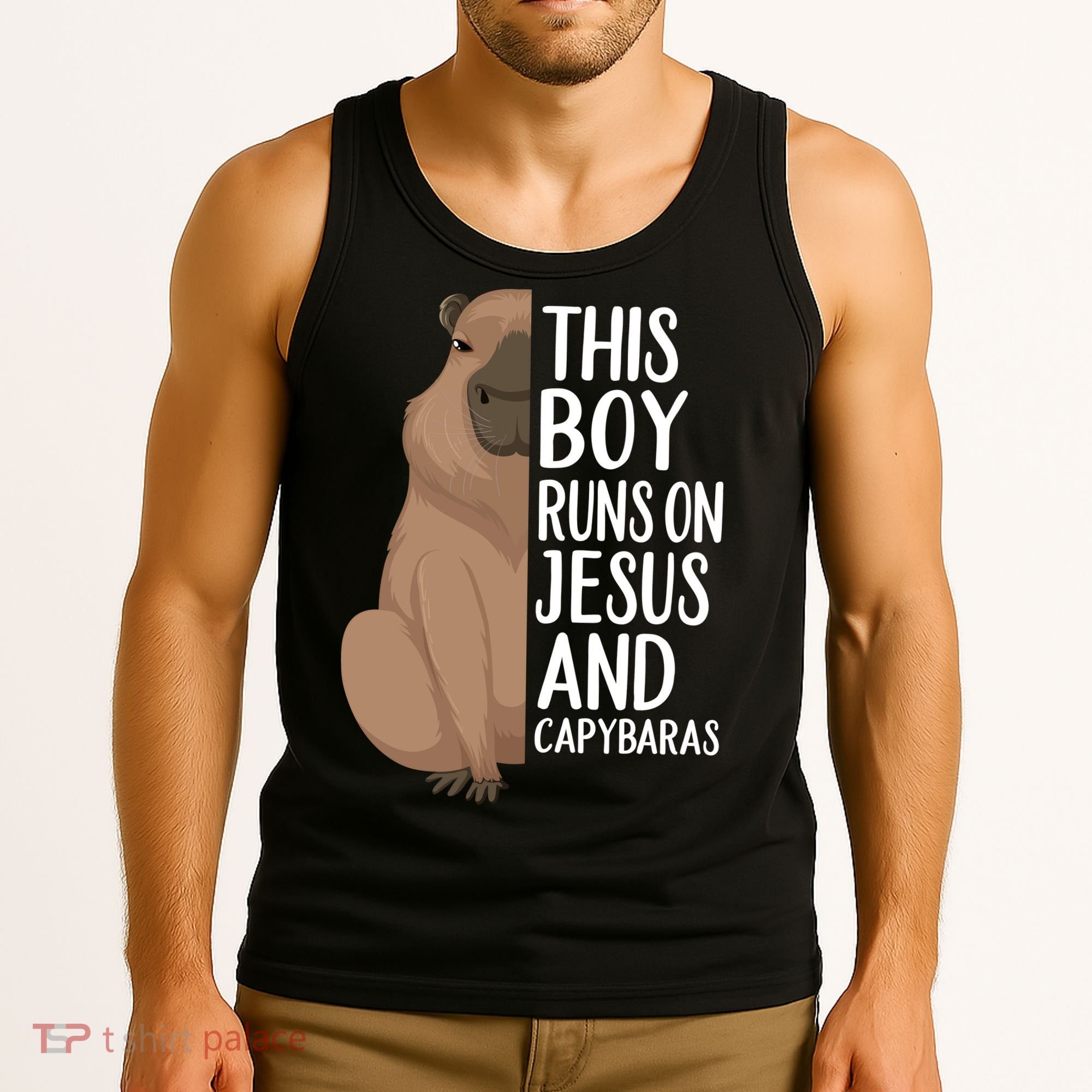 Capybara Art Animal For Capybara Lovers Tank Top