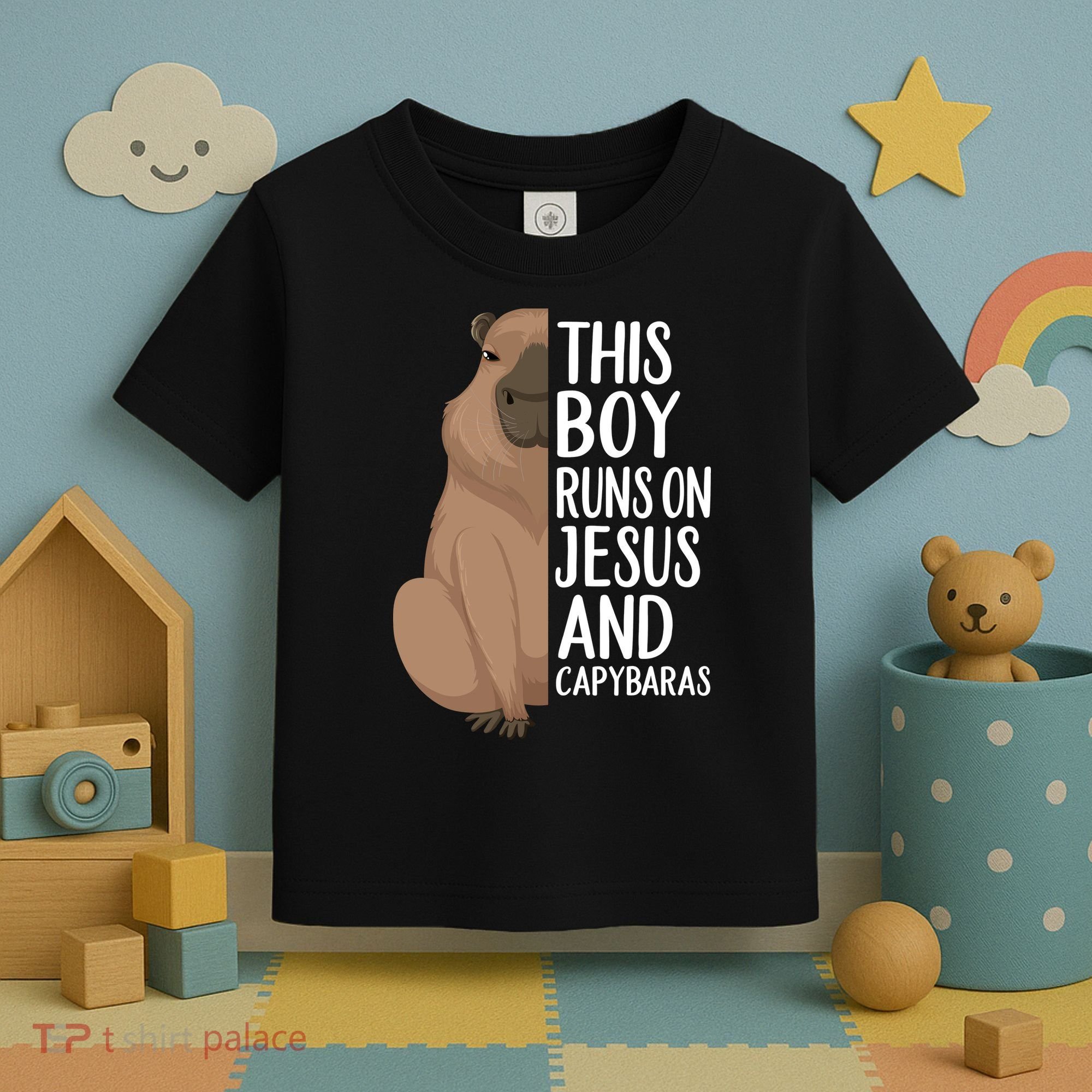 Capybara Art Animal For Capybara Lovers Toddler T-Shirt
