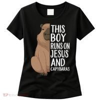 Capybara Art Animal For Capybara Lovers Women's T-Shirt thumb 0