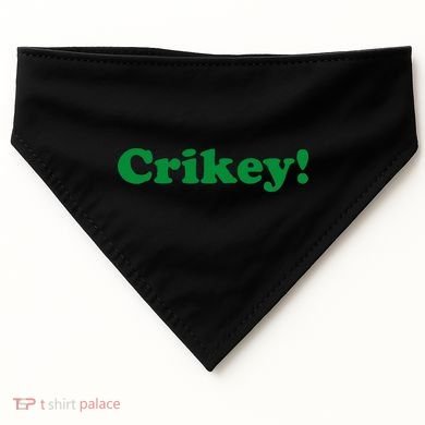 Crikey! Australia Aussie For Australian Slang USA-Made Doggie Bandana