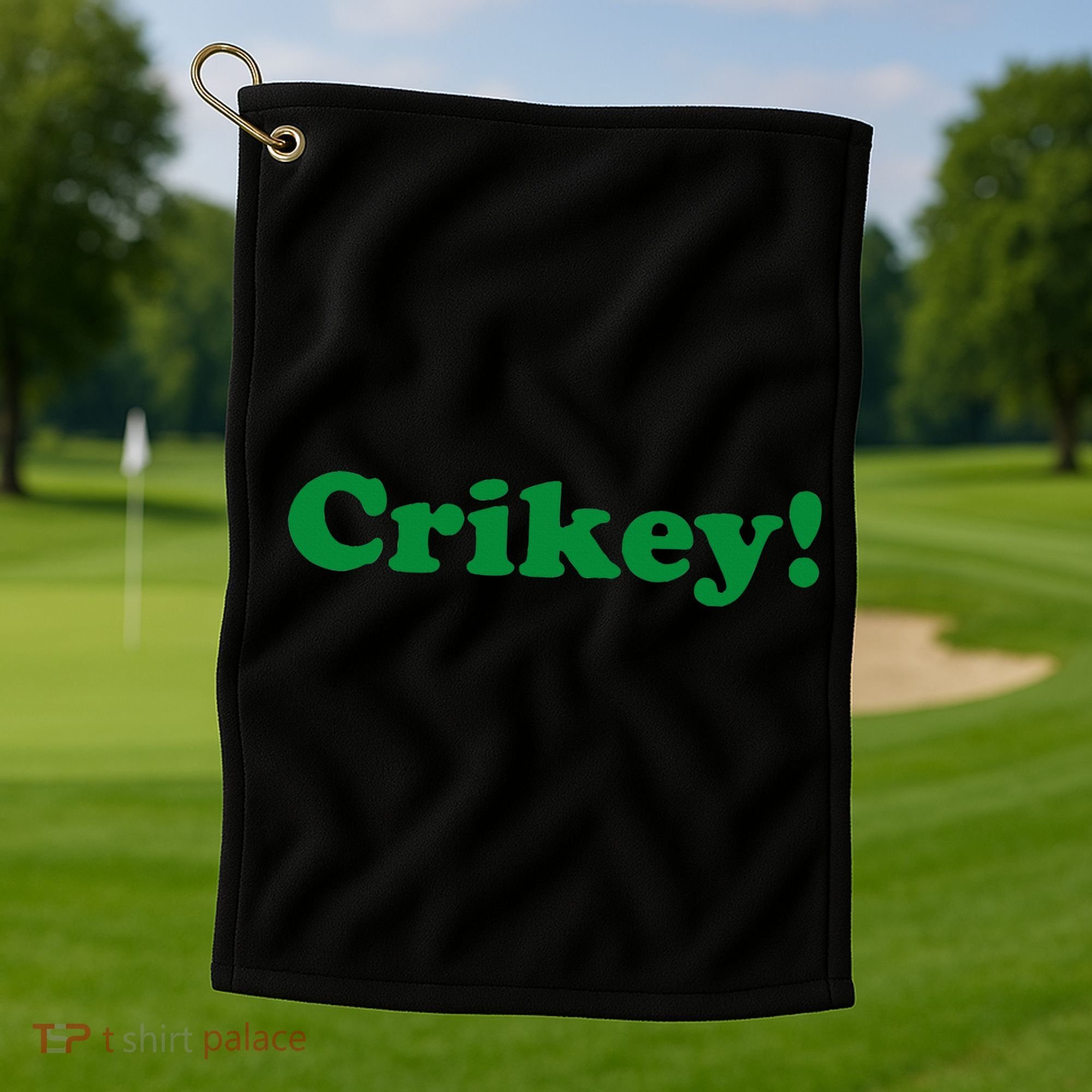 Crikey! Australia Aussie For Australian Slang Golf Towel
