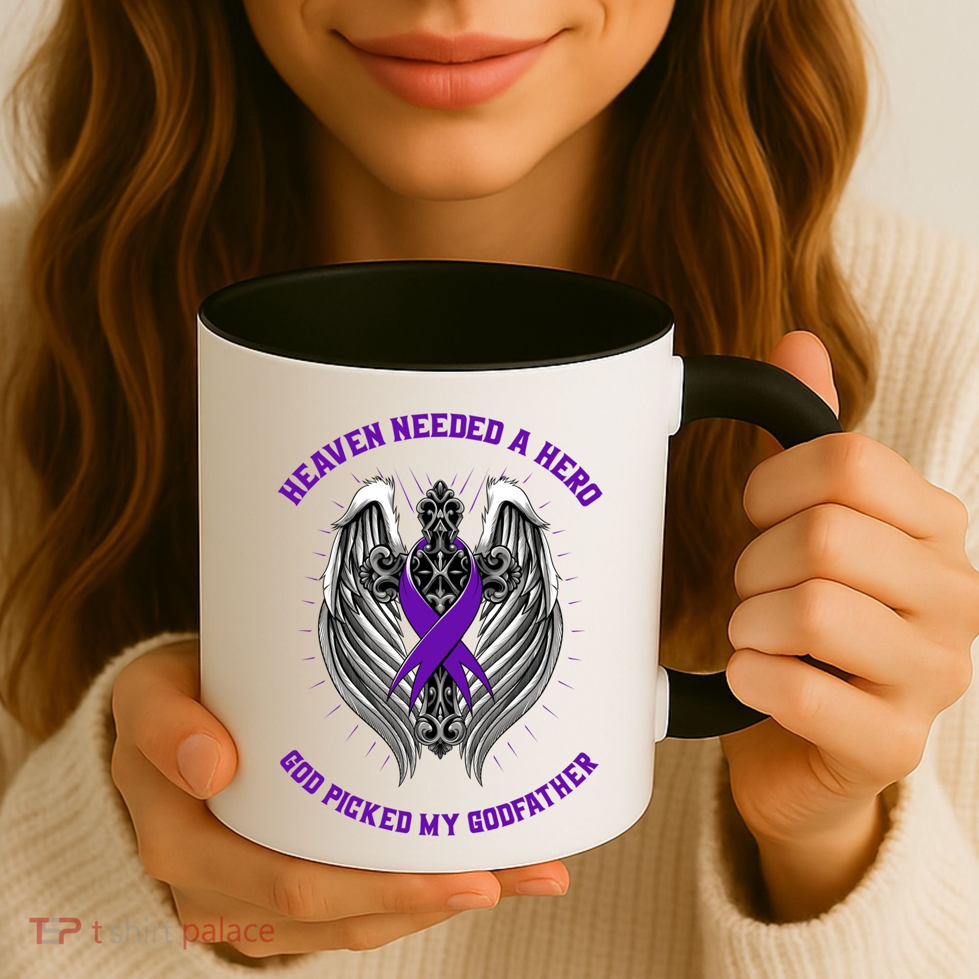 Christian Alzheimers Awareness Products Godfather Memorial Gift Coffee Mug