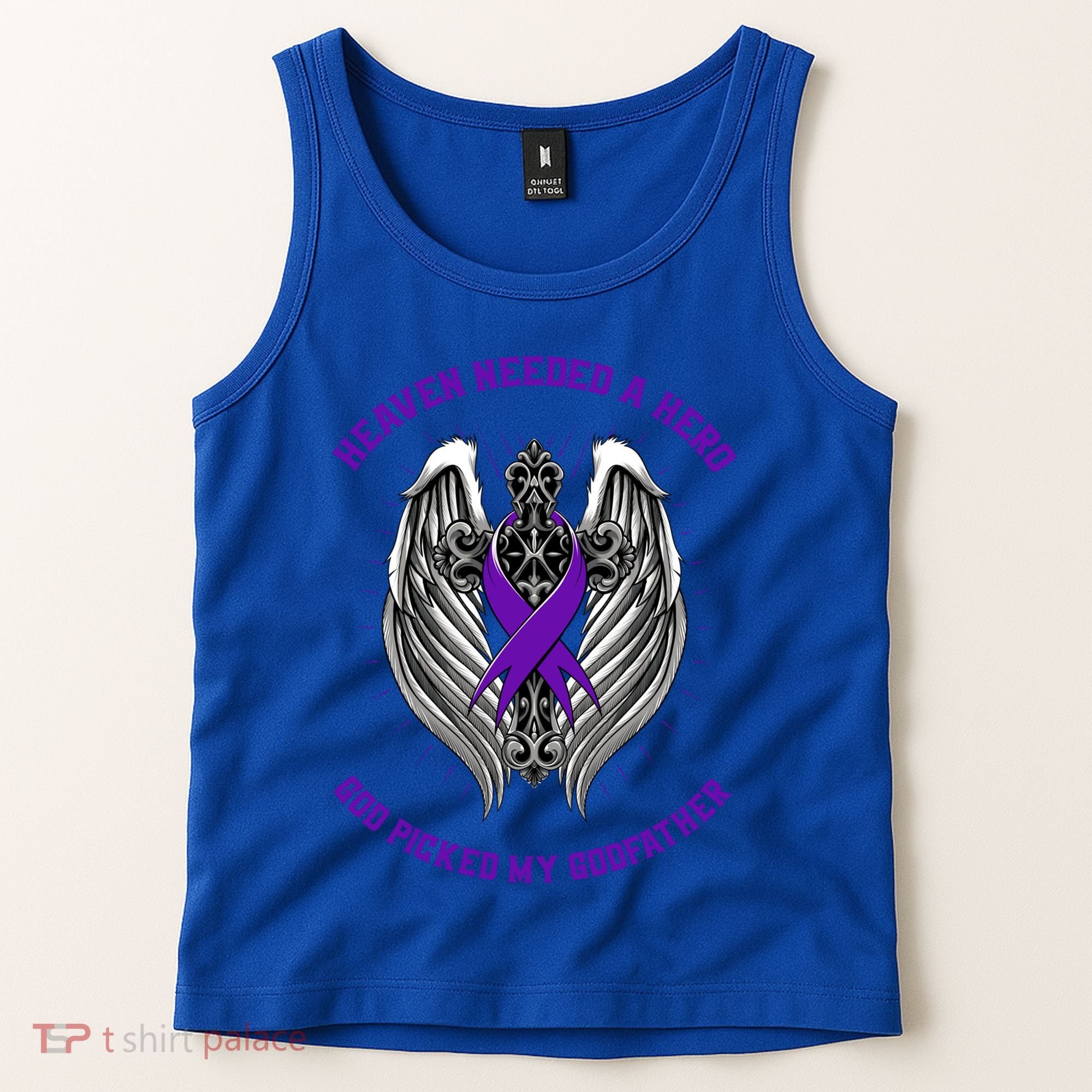 Christian Alzheimers Awareness Products Godfather Memorial Gift Tank Top