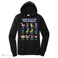 Cute Axolotl Axolotl Animals Of The World Herpetology Women's Hoodie thumb 0