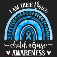 Child Abuse Awareness Rainbow Abuse Prevention Month Funny Gift Beanie thumb 2