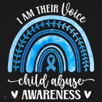Child Abuse Awareness Rainbow Abuse Prevention Month Funny Gift Women's Hoodie thumb 2