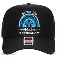 Child Abuse Awareness Rainbow Abuse Prevention Month Funny Gift Hat thumb 0