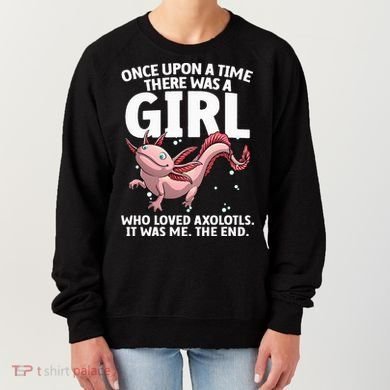 Cool Axolotl Art For Salamander Axolotl Lover Women's Sweatshirt