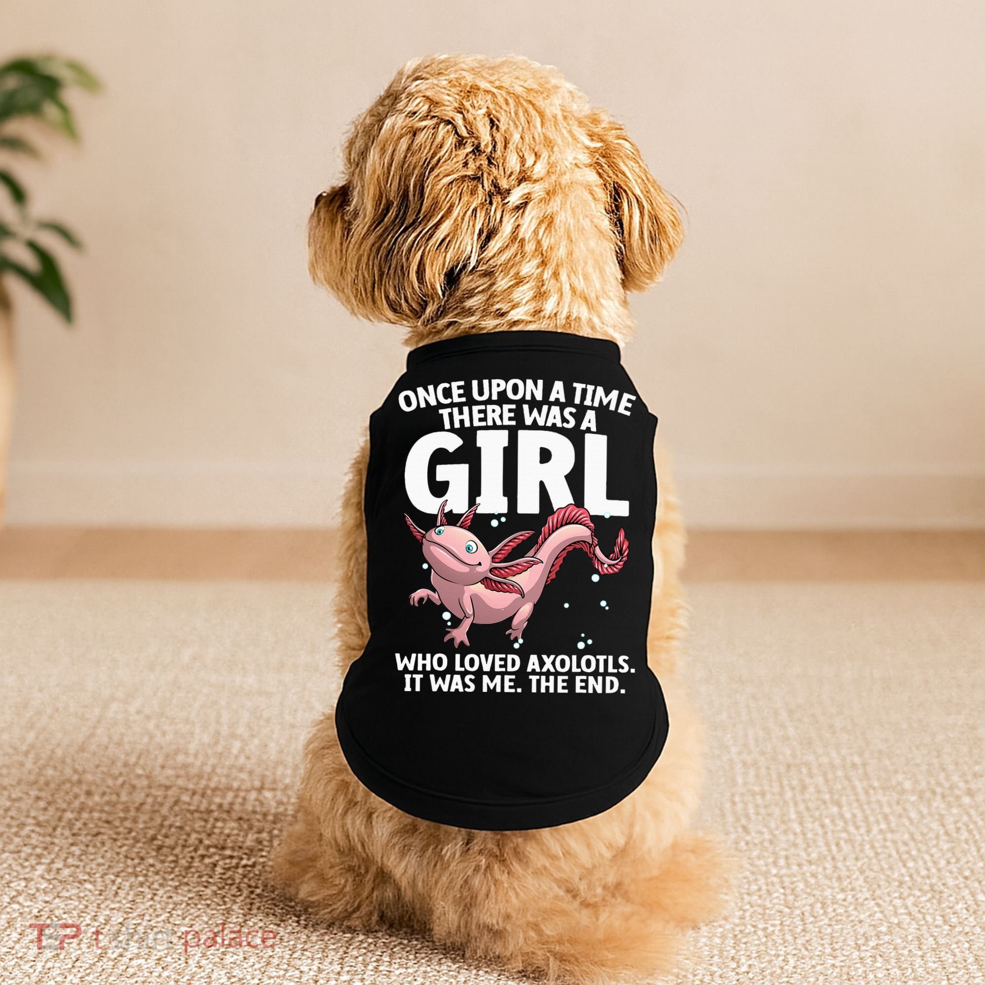 Cool Axolotl Art For Salamander Axolotl Lover Doggie Tank