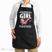 Cool Axolotl Art For Salamander Axolotl Lover Apron thumb 2