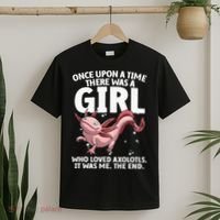 Cool Axolotl Art For Salamander Axolotl Lover T-Shirt thumb 2