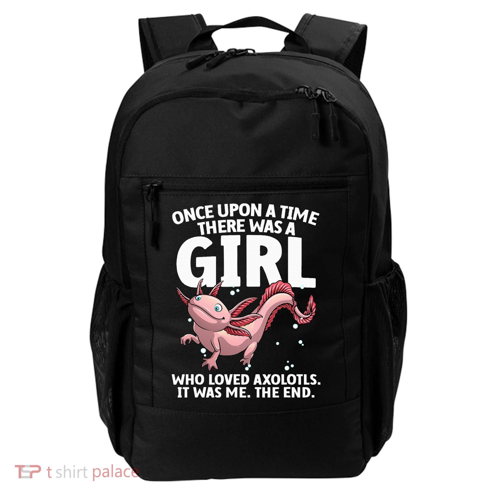 Cool Axolotl Art For Salamander Axolotl Lover Backpack
