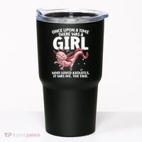 Cool Axolotl Art For Salamander Axolotl Lover Tumbler thumb 0