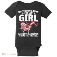 Cool Axolotl Art For Salamander Axolotl Lover Baby Bodysuit thumb 0