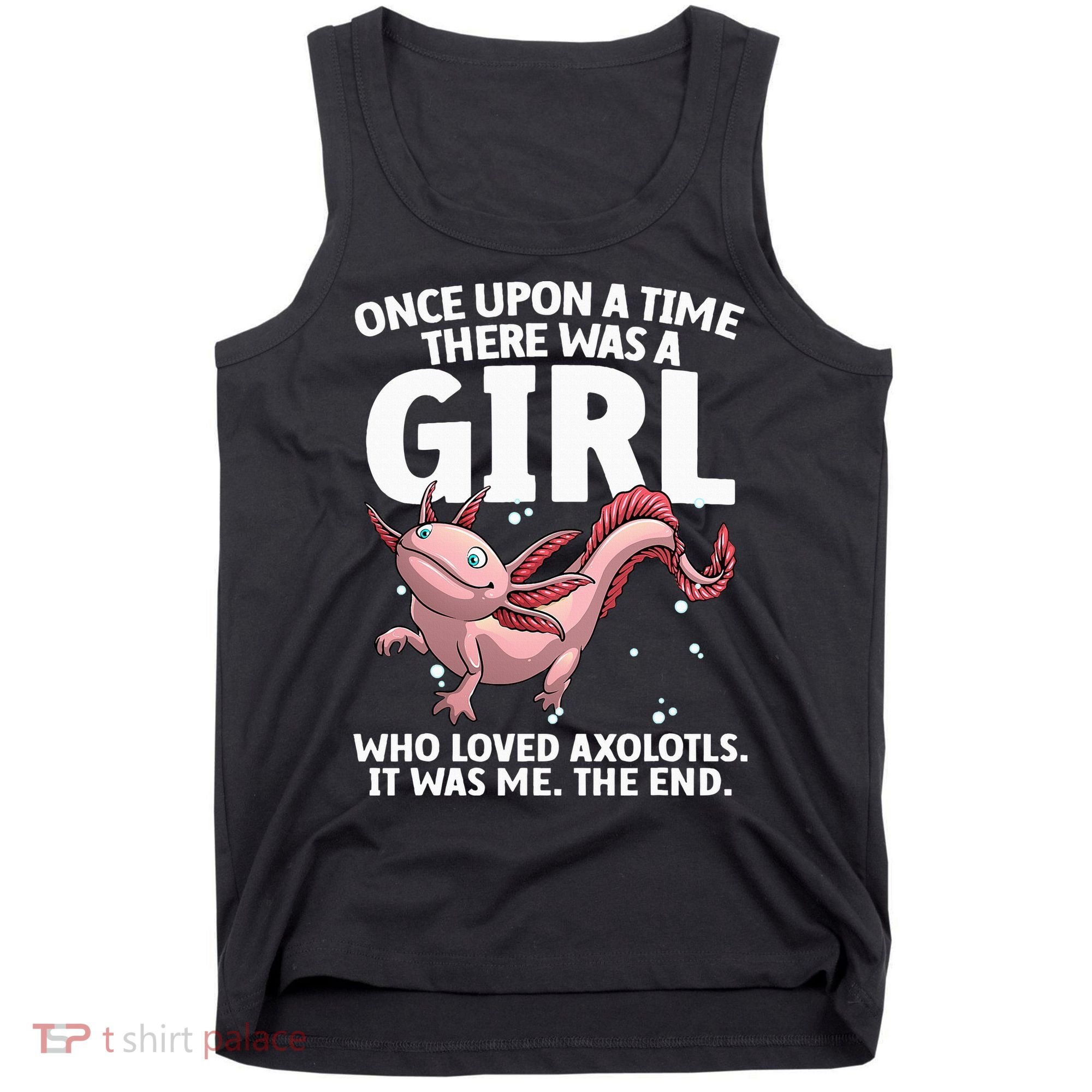 Cool Axolotl Art For Salamander Axolotl Lover Tank Top