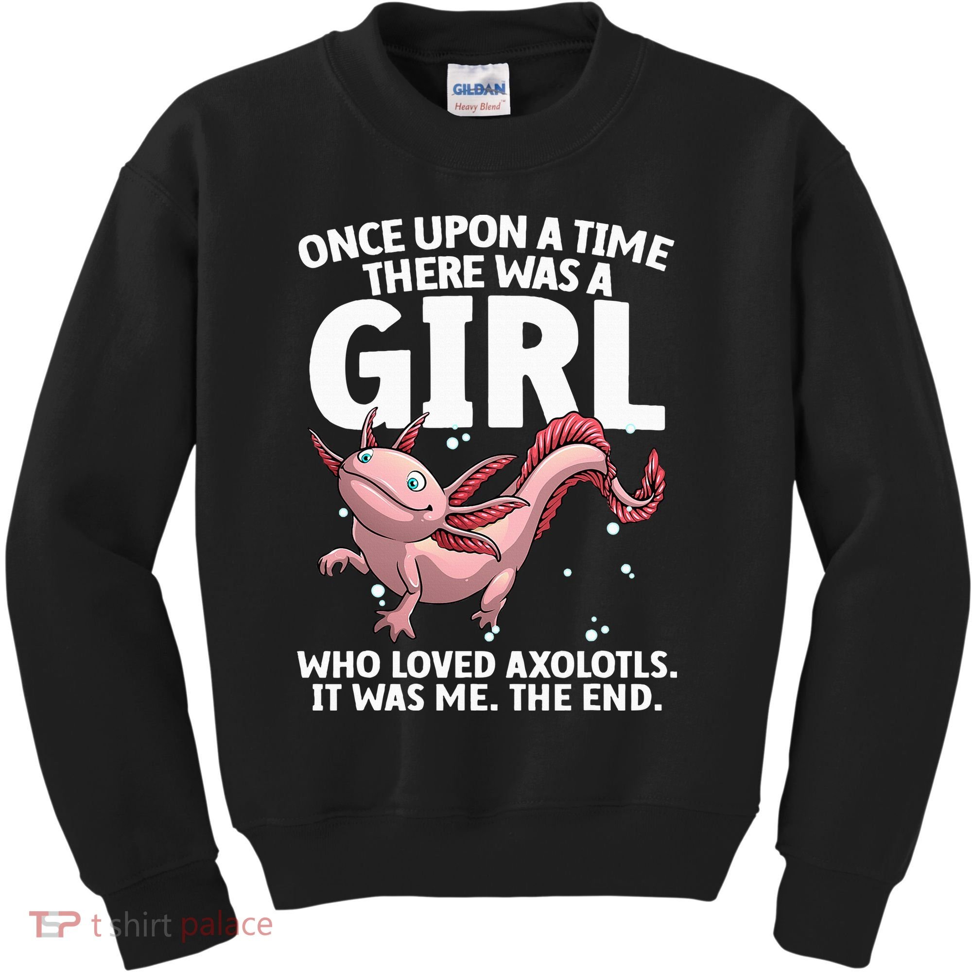 Cool Axolotl Art For Salamander Axolotl Lover Kids Sweatshirt