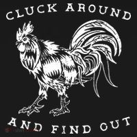 Cluck Around And Find Out Funny Chicken Adult Humor Women's Hoodie thumb 2