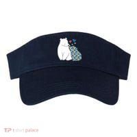 Cute Autism Awareness Polar Bear Puzzle Visor thumb 0