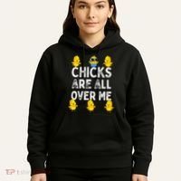 Chicks Are All Over Me Easter Funny Baby Chicken Hoodie thumb 5