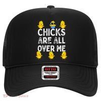 Chicks Are All Over Me Easter Funny Baby Chicken Hat thumb 0
