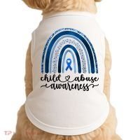 Child Abuse Awareness Rainbow Foster Care Stop The Abuse Doggie Tank thumb 0