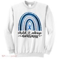 Child Abuse Awareness Rainbow Foster Care Stop The Abuse Sweatshirt thumb 0