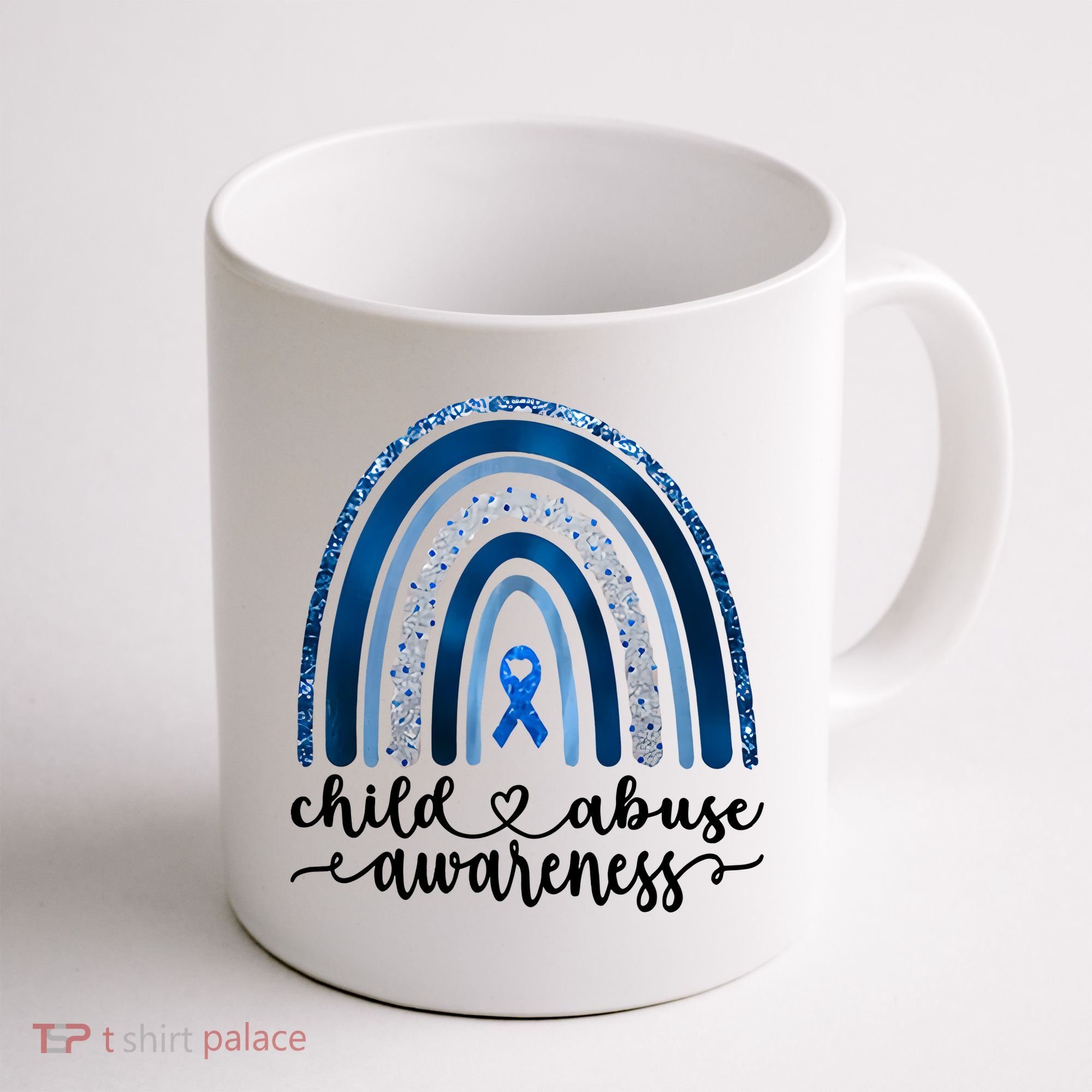 Child Abuse Awareness Rainbow Foster Care Stop The Abuse Coffee Mug