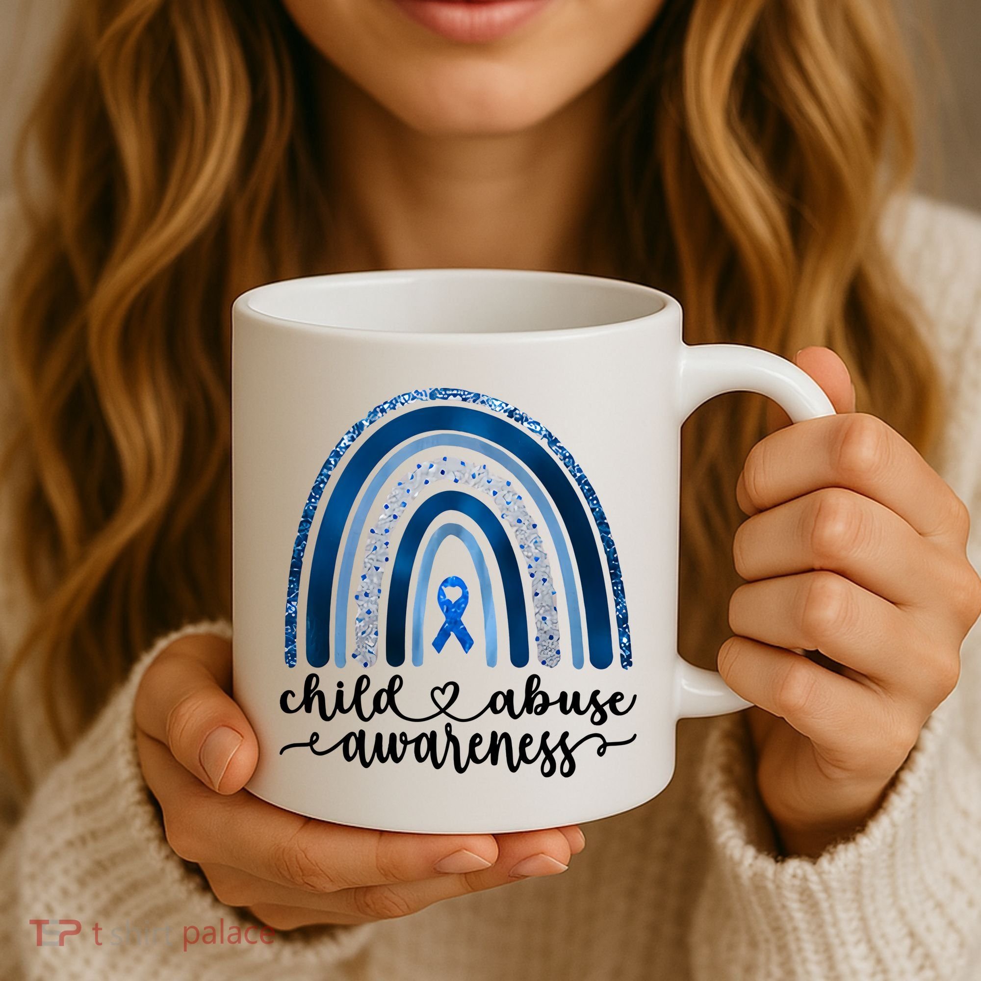 Child Abuse Awareness Rainbow Foster Care Stop The Abuse Coffee Mug