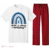 Child Abuse Awareness Rainbow Foster Care Stop The Abuse Pajama Set thumb 0