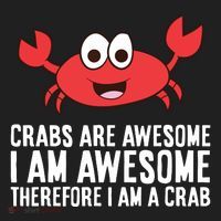 Crabs Are Awesome I Am Awesome Therefore I'm A Crab Tumbler thumb 3