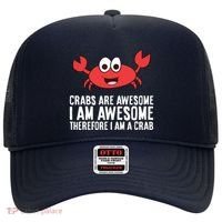 Crabs Are Awesome I Am Awesome Therefore I'm A Crab Hat thumb 0