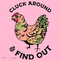 Cluck Around And Find Out Chicken Animals Lover Farmer Coaster thumb 2