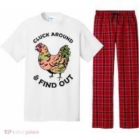 Cluck Around And Find Out Chicken Animals Lover Farmer Pajama Set thumb 0
