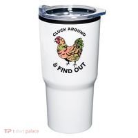 Cluck Around And Find Out Chicken Animals Lover Farmer Tumbler thumb 0