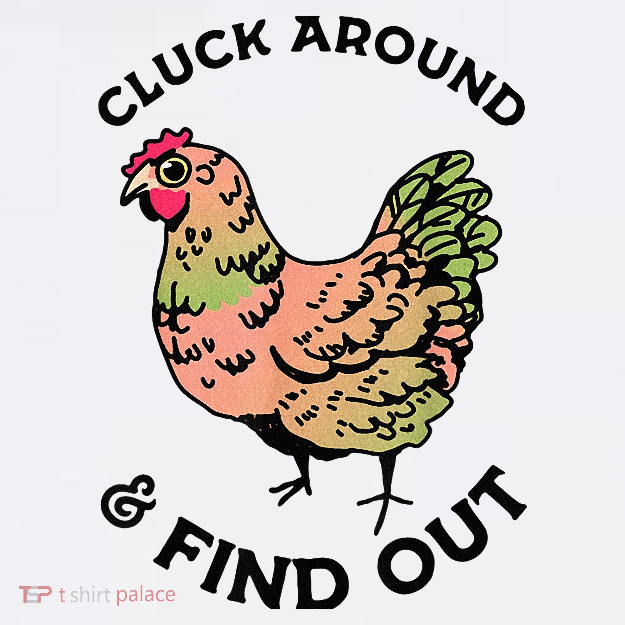 Cluck Around And Find Out Chicken Animals Lover Farmer Women's Tank Top