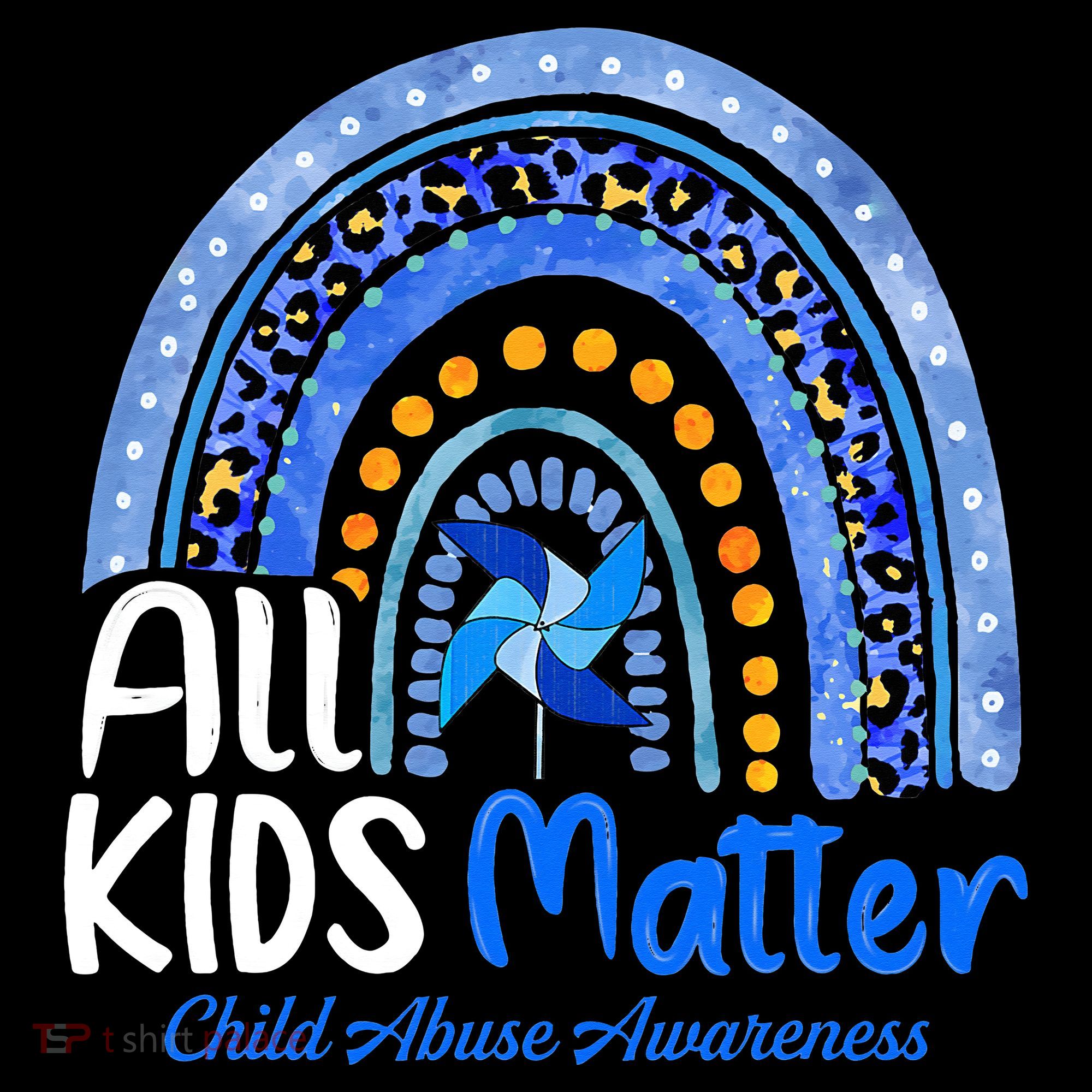 Child Abuse Awareness Messy Bun Child Abuse Prevention Month Women's Hoodie