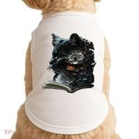 Cat Art Book Cat Motif Flowers Cat Doggie Tank thumb 0