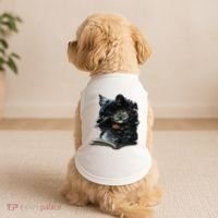 Cat Art Book Cat Motif Flowers Cat Doggie Tank thumb 2