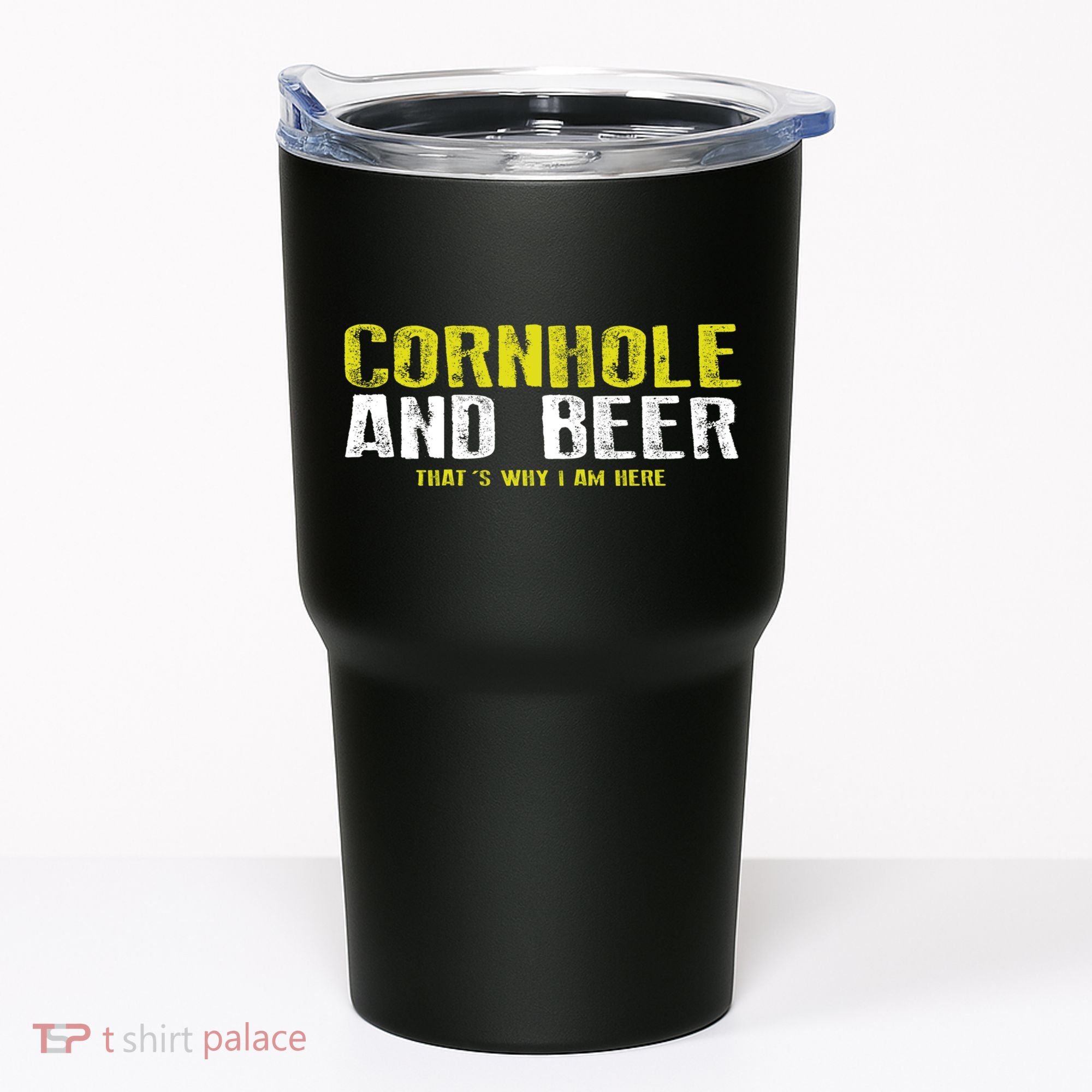 Cornhole And Beers Funny Gift Tumbler