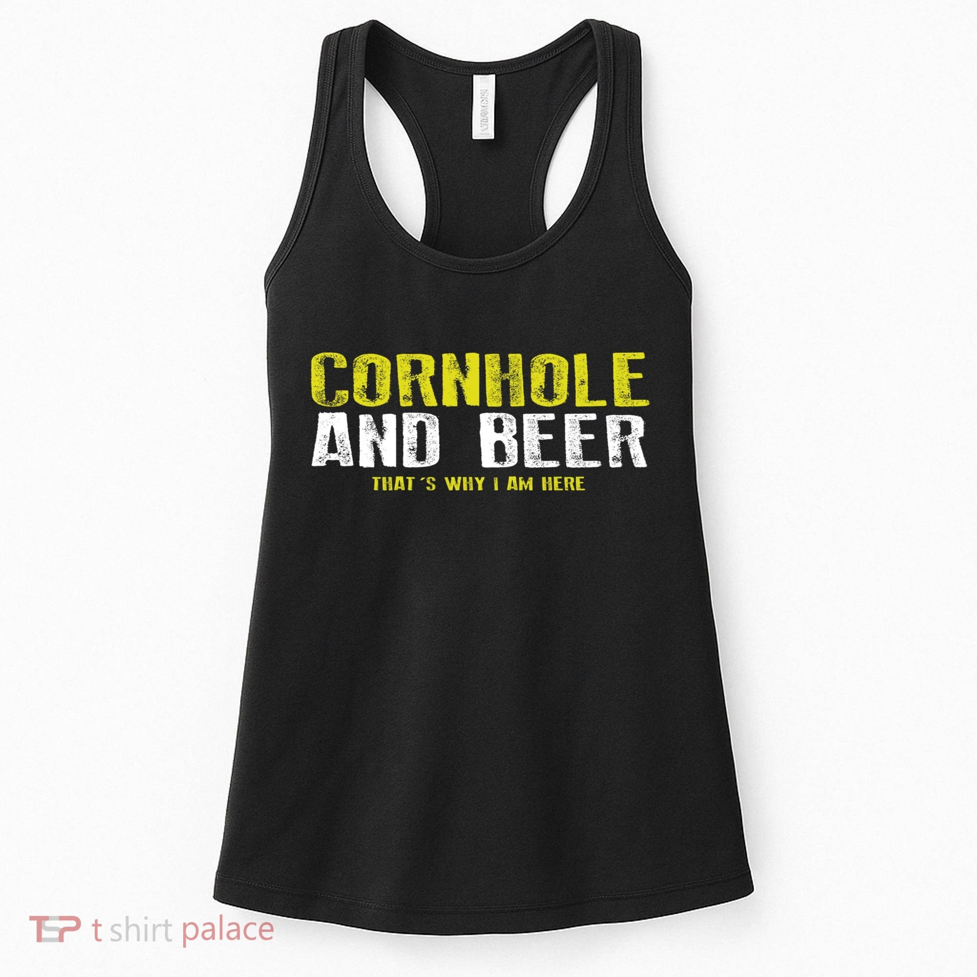 Cornhole And Beers Funny Gift Women's Tank Top