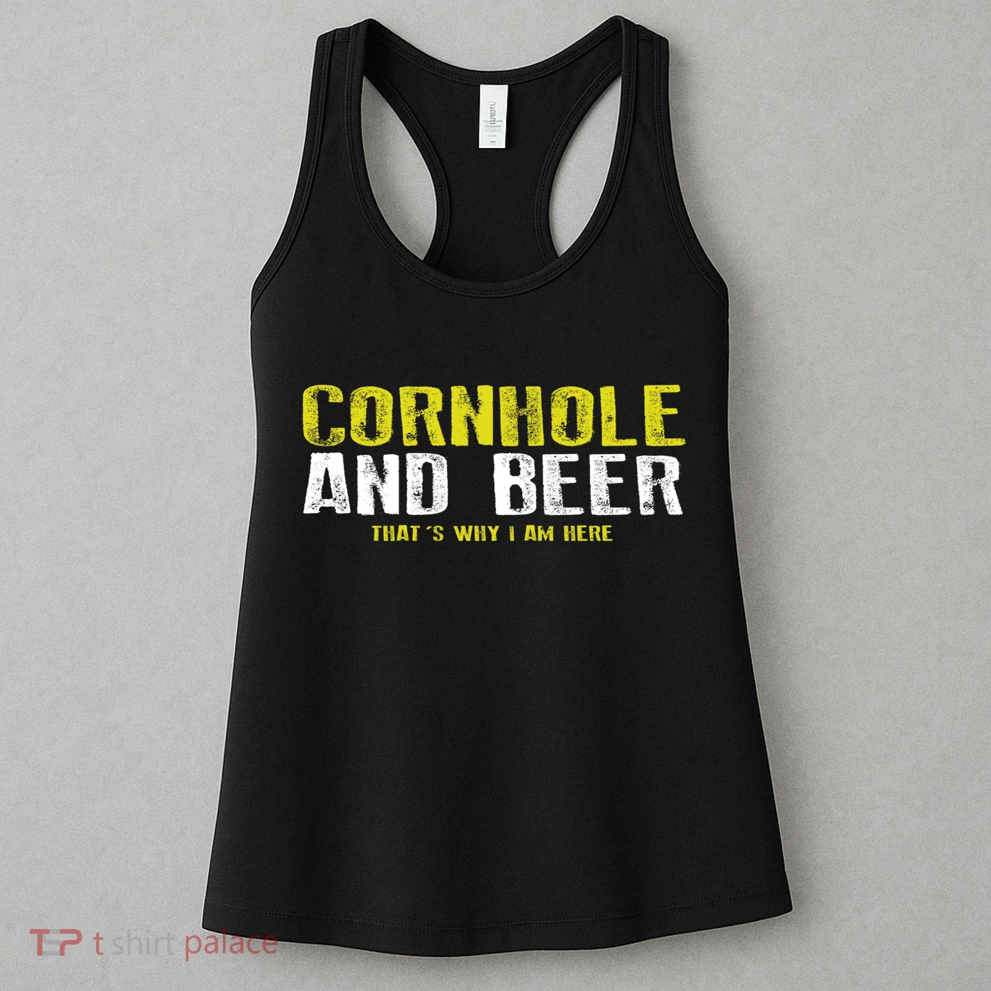 Cornhole And Beers Funny Gift Women's Tank Top